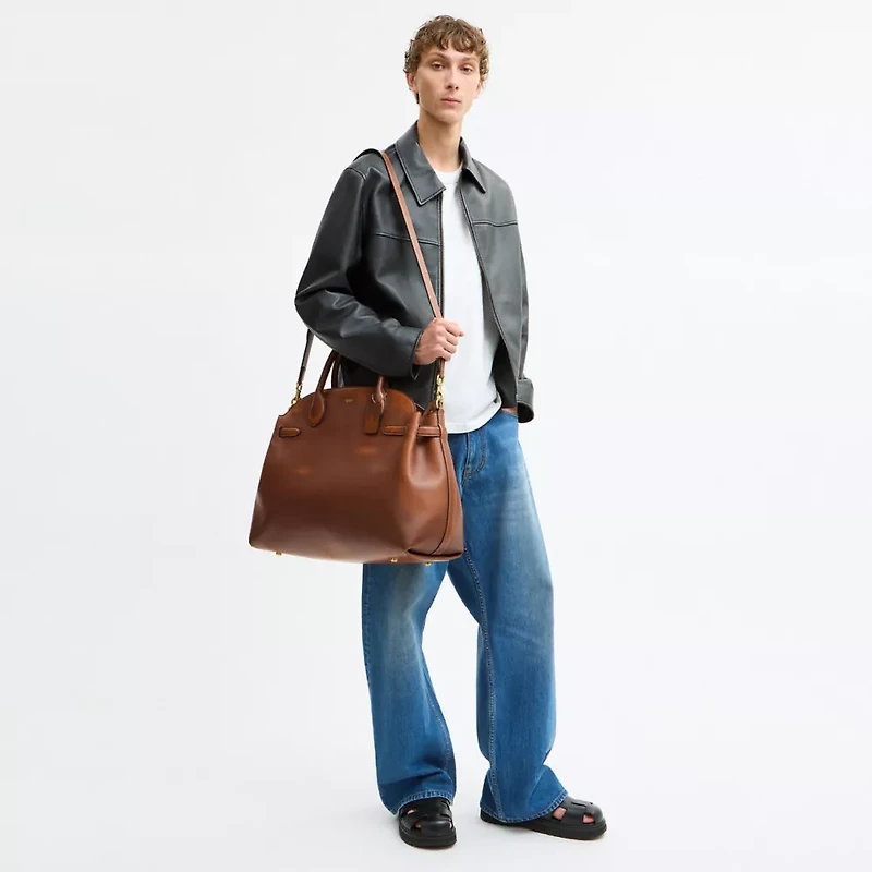Soft Empire Carryall Bag 48 In Loved Leather