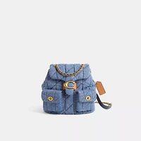 Restored Tabby Backpack With Quilting