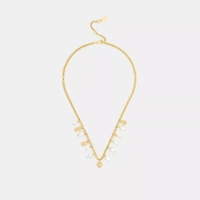 Pearl And Heart Charm Necklace