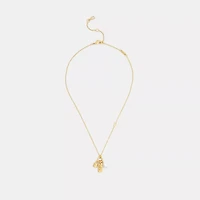 Pearl Charm Pendant Necklace