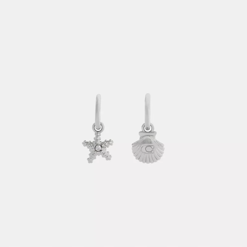 Seashells Huggie Earrings