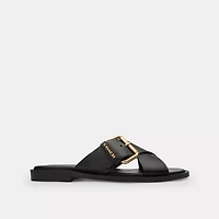 Crisscross Buckle Sandal