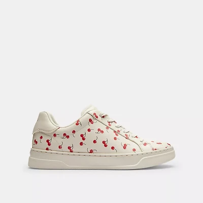 High Line Sneaker With Cherry Print
