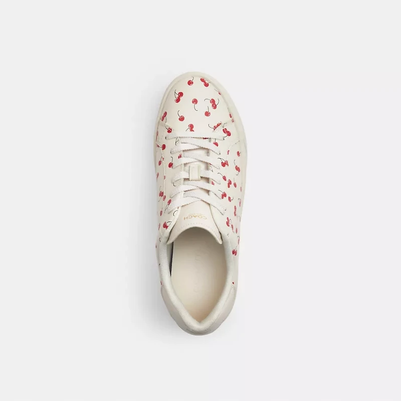 High Line Sneaker With Cherry Print
