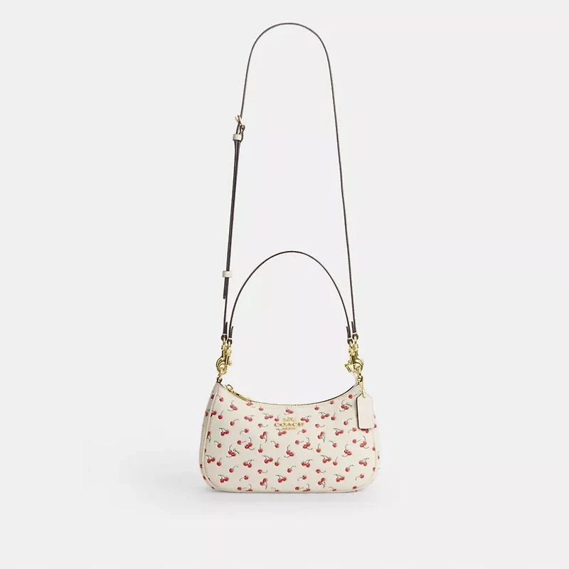 Teri Shoulder Bag With Cherry Print