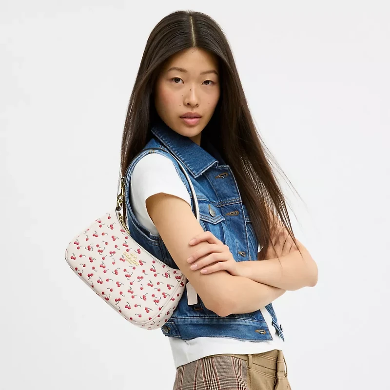 Teri Shoulder Bag With Cherry Print