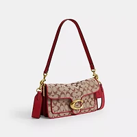Tabby Shoulder Bag 26 In Signature Jacquard