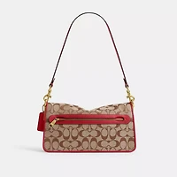 Tabby Shoulder Bag 26 In Signature Jacquard