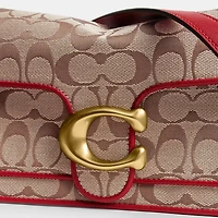 Tabby Shoulder Bag 26 In Signature Jacquard