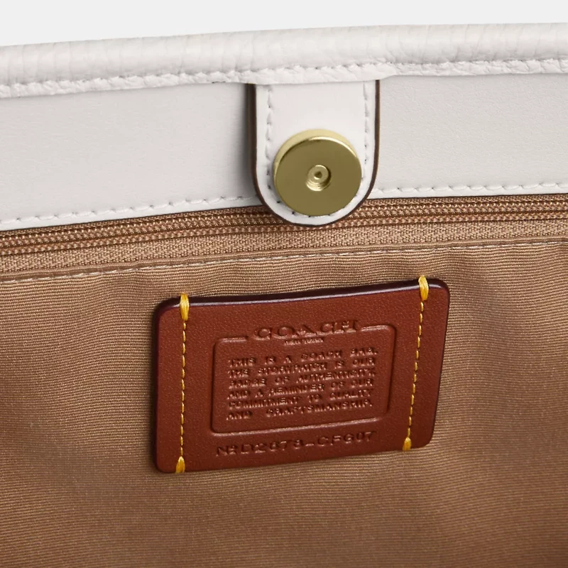 Medium City Tote Bag With Cherry Print