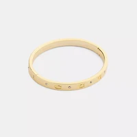 Repeated C Hinged Bangle