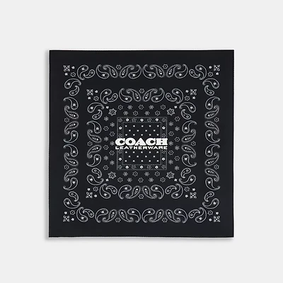 Paisley Print Silk Bandana