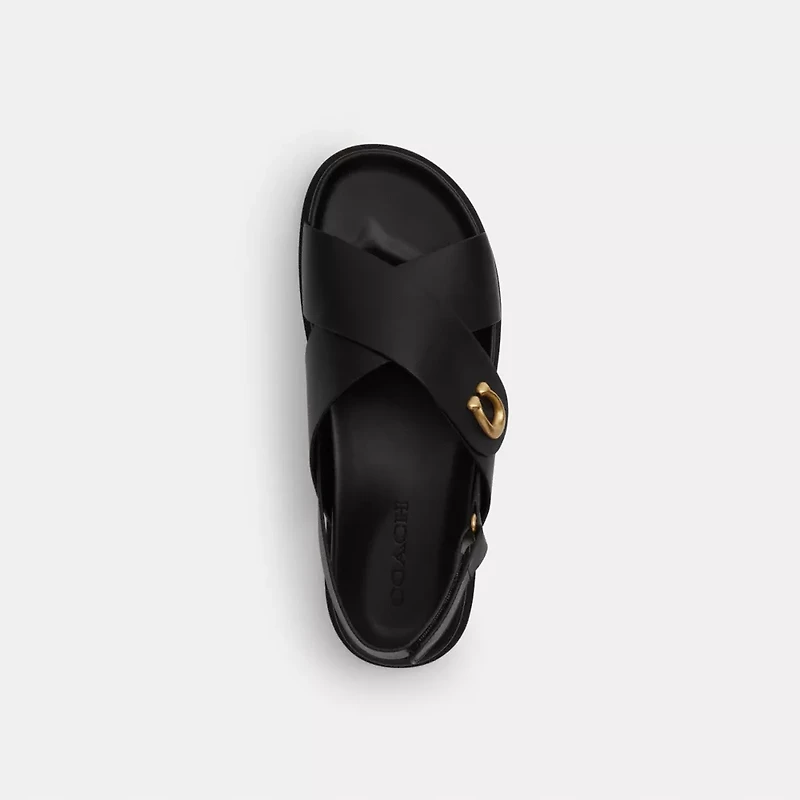 Sculpted C Criss Cross Sandal