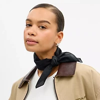 Textured Signature Print Bandana