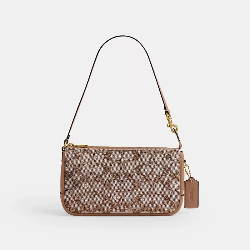 Plaza Bag In Crystal Signature Jacquard