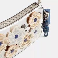 Upcrafted Penn Shoulder Bag In Silver Metallic