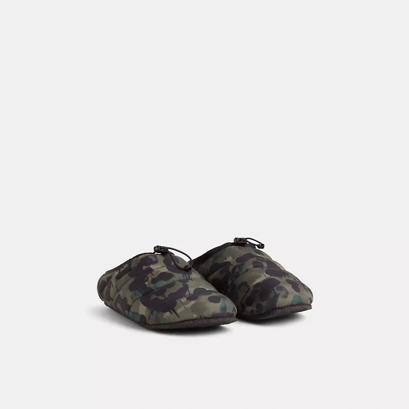 Restored Slipper With Camo Print