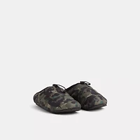 Restored Slipper With Camo Print