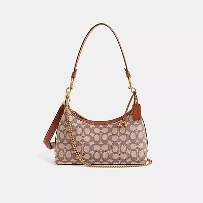 Restored Juliet Shoulder Bag In Signature Textile Jacquard
