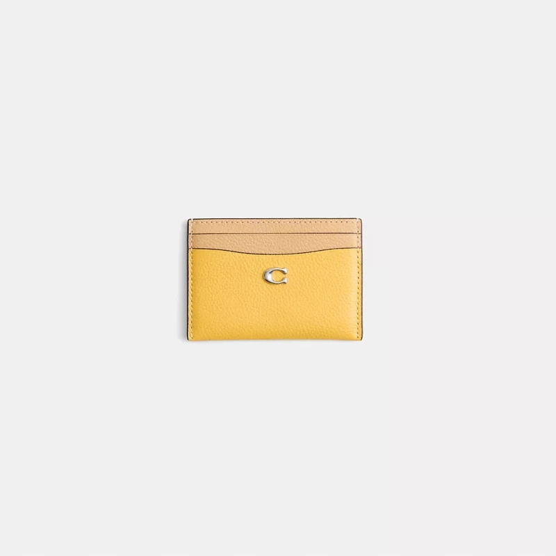Restored Essential Card Case In Colorblock