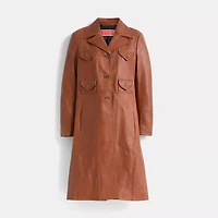 Restored Leather Coat