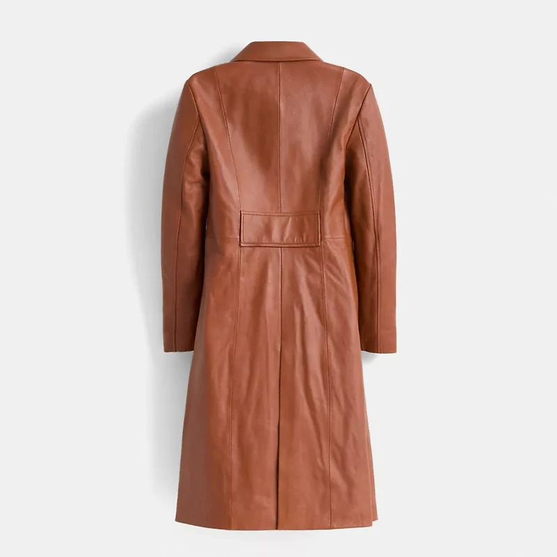 Restored Leather Coat