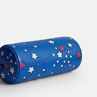 Barrel Bag With Americana Star Print