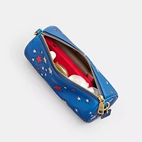 Barrel Bag With Americana Star Print