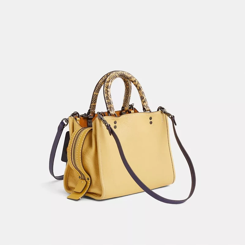 Upcrafted Rogue Bag 25 With Snakeskin Detail