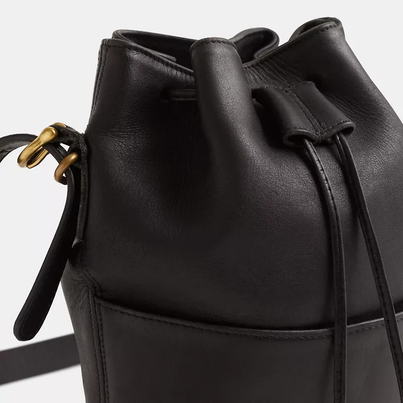 Vintage Equestrian Drawstring Bag