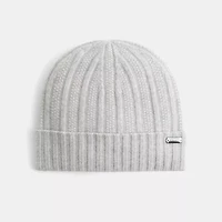 Restored Cashmere Seed Stitch Knit Hat