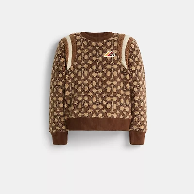 Restored Signature Sherpa Crewneck