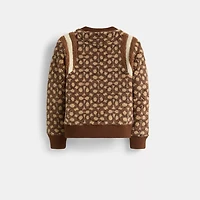 Restored Signature Sherpa Crewneck