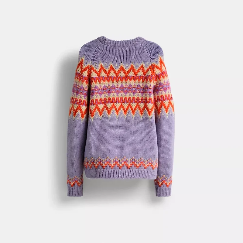 Restored Fair Isle Ski Sweater