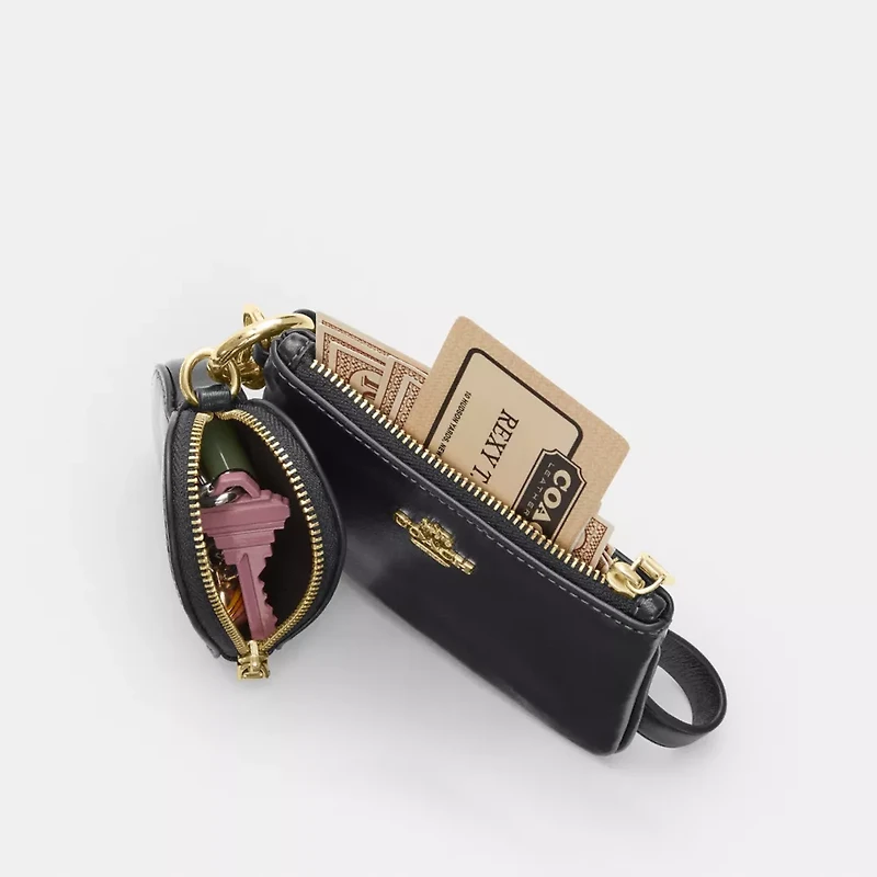 Wristlet And Heart Pouch