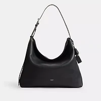 Mott Messenger Bag In Loved Leather With Studs