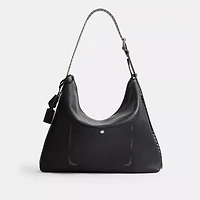 Mott Messenger Bag In Loved Leather With Studs