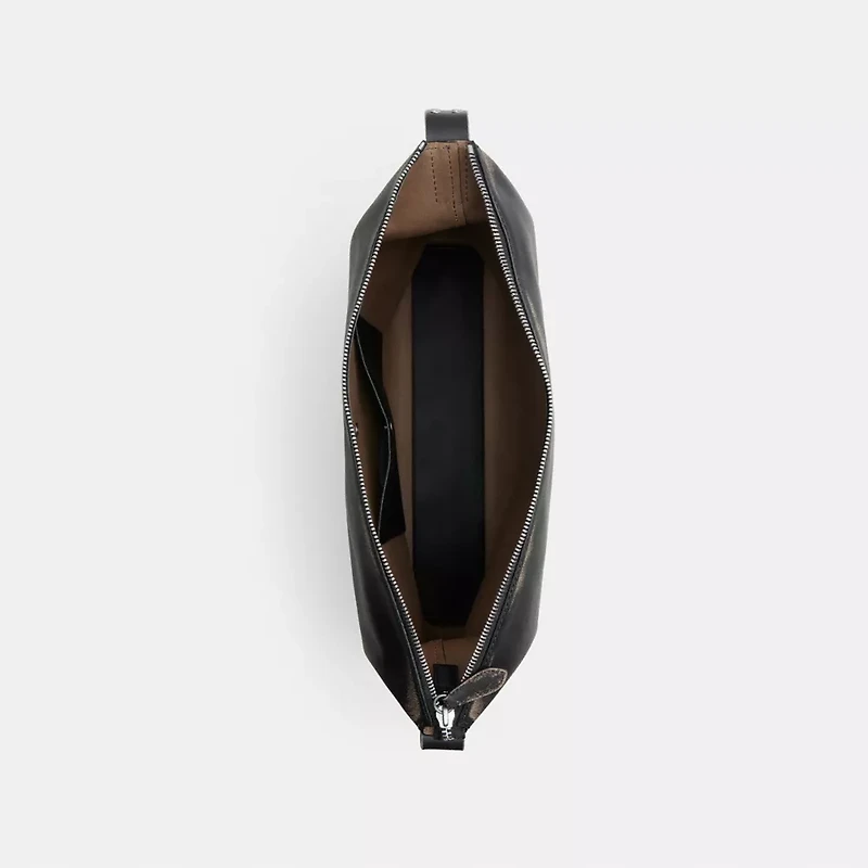 Mott Messenger Bag In Loved Leather With Studs