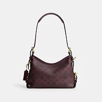 Laurel Shoulder Bag 22 With Buckles Signature Canvas