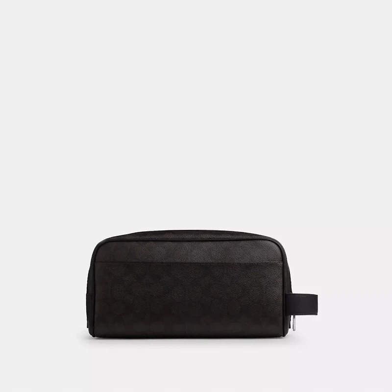 Large Travel Kit In Signature Canvas With Patches
