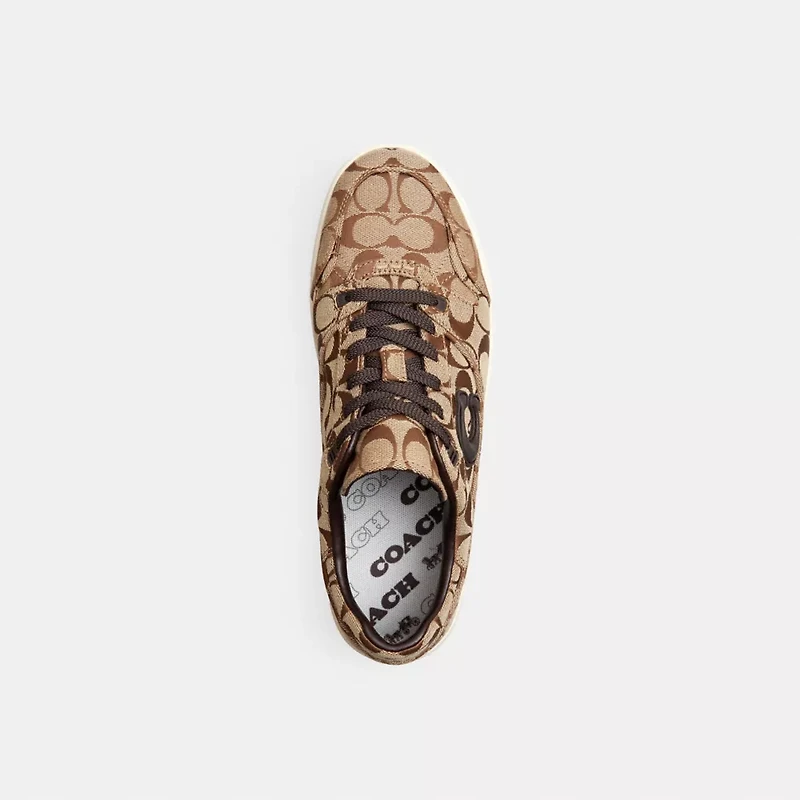 Soft Soho Sneaker Signature Sateen Jacquard
