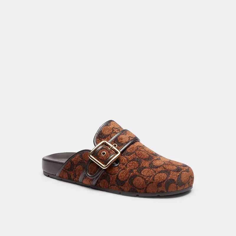 Archival Buckle Clog Signature Chenille