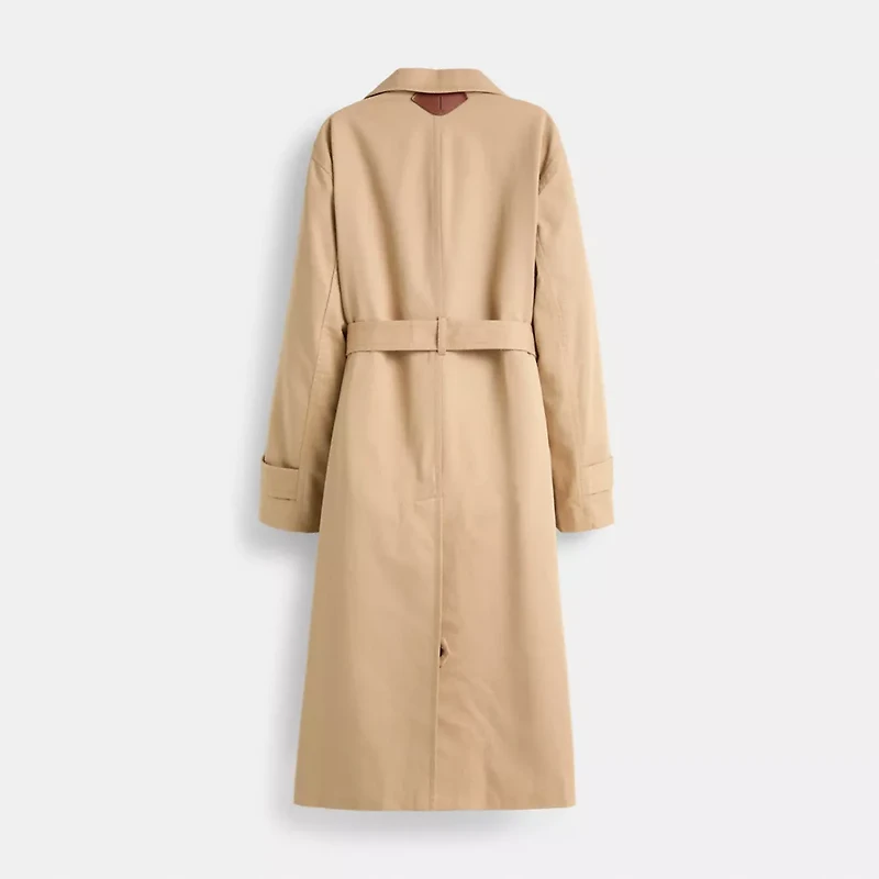 Restored Oversized Trench Coat