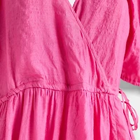 Restored Long Dress With Ties