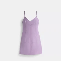 Restored Short Leather Dress