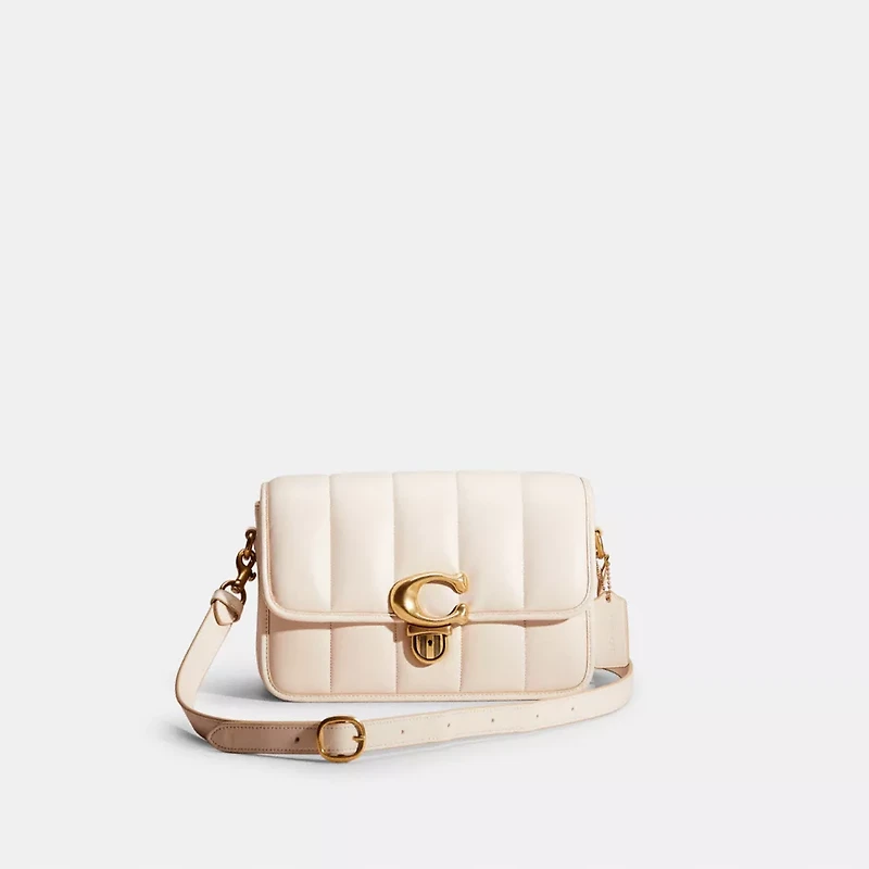 Restored Studio Shoulder Bag With Quilting