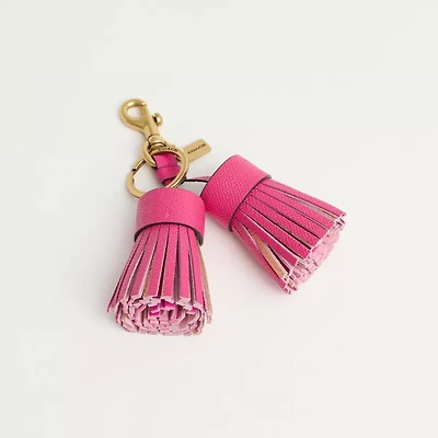 Remade Colorblock Tassel Bag Charm