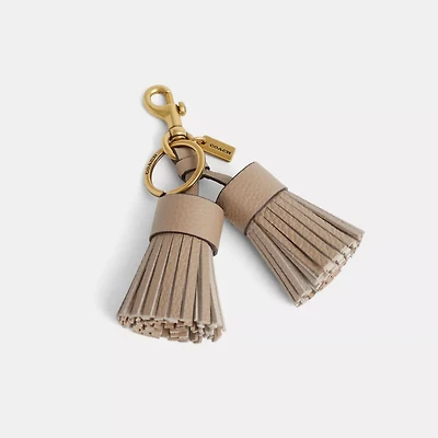 Remade Colorblock Tassel Bag Charm