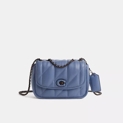 Restored Pillow Madison Shoulder Bag With Quilting