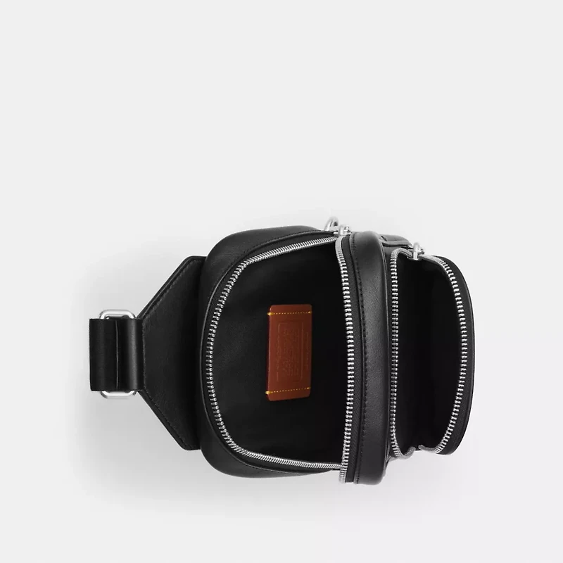 Racer Sling Pack In Signature Canvas With Patches